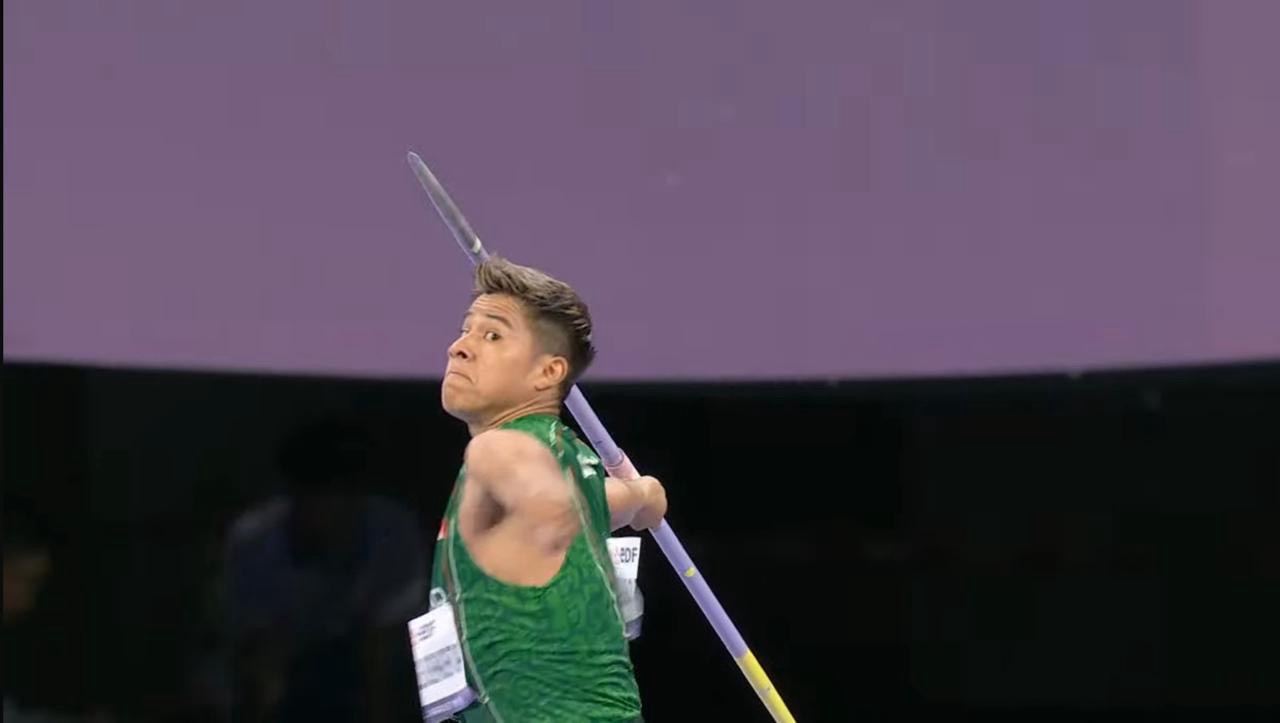 Eliezer Buenaventura entre el top 5 de jabalineros en París 2024