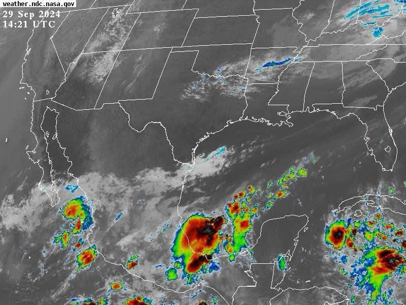 Disminuye temperatura y persisten lluvias con tormentas aisladas en el estado
