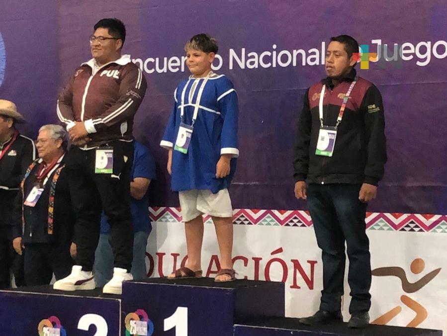 Silviano Namictle destaca por Veracruz en Nacional de Juegos y Deportes Autóctonos 2024