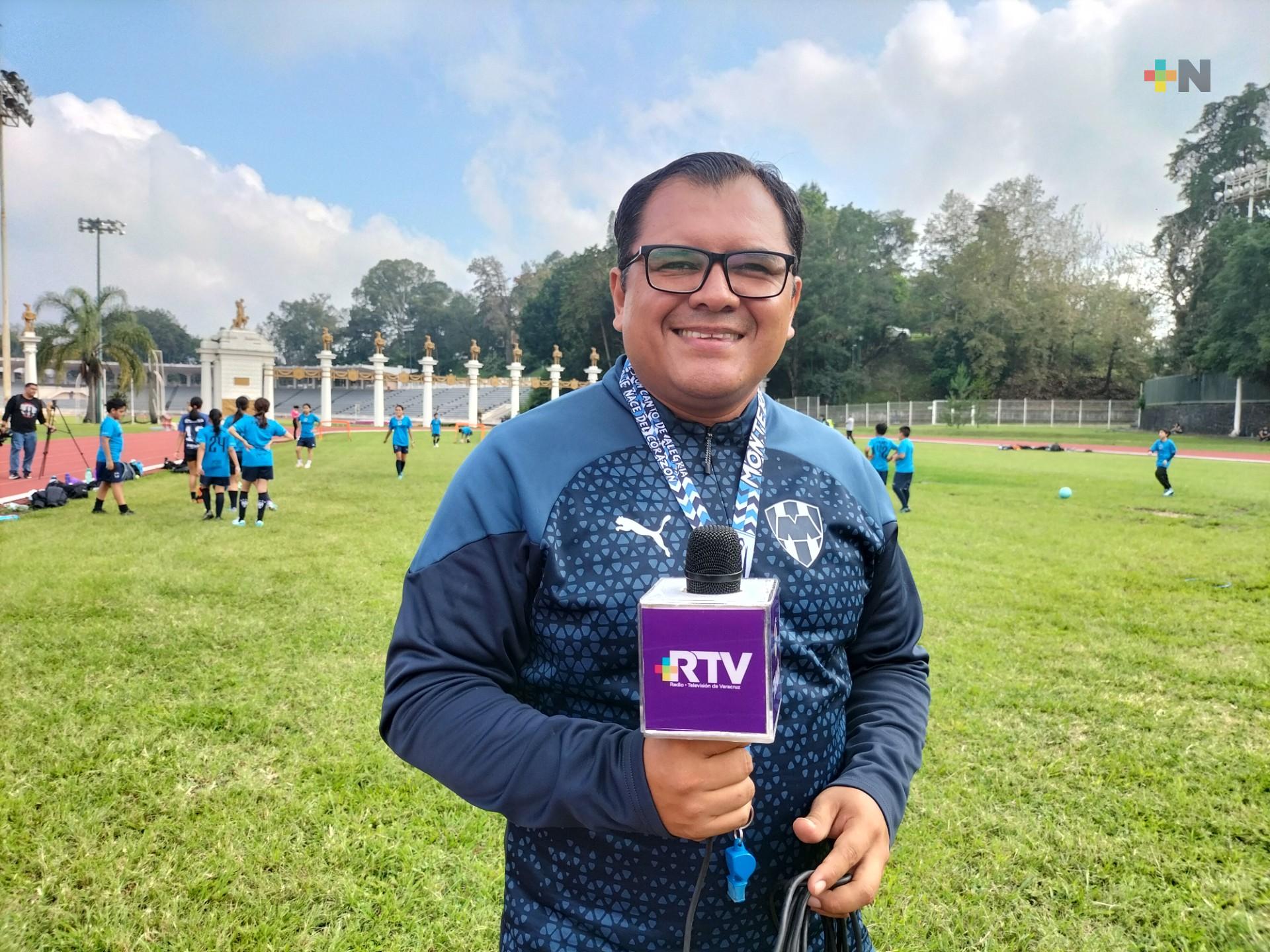 Escuela Rayados Xalapa participó con éxito en Copa Nacional de filiales Monterrey