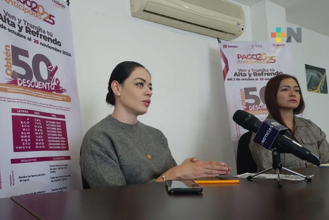 CMAS Xalapa beneficia con descuentos del 50% a personas adultas mayores y con discapacidad