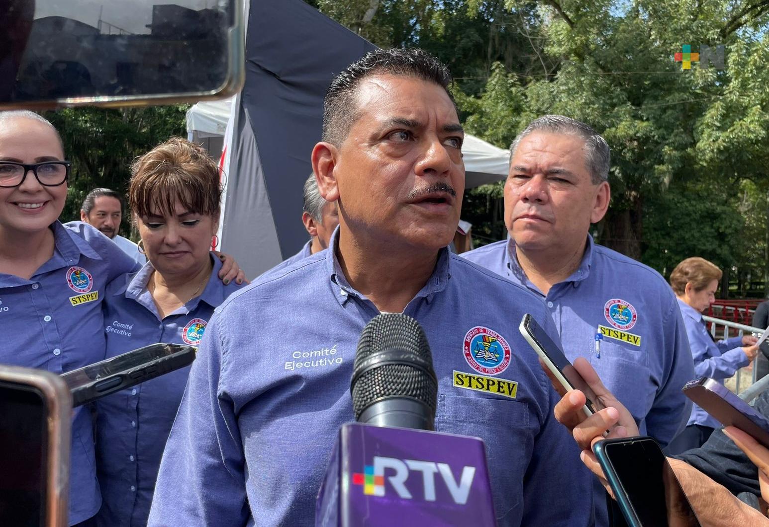 Hay buena relación laboral entre sindicato y Poder Ejecutivo: Mayolo García