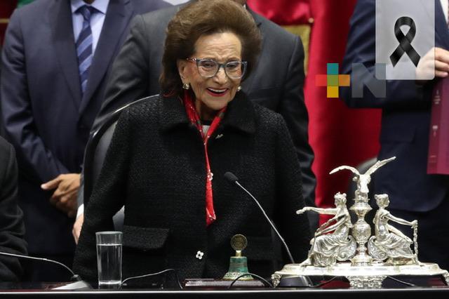 Legisladoras y legisladores realizarán homenaje luctuoso a la diputada Ifigenia Martínez