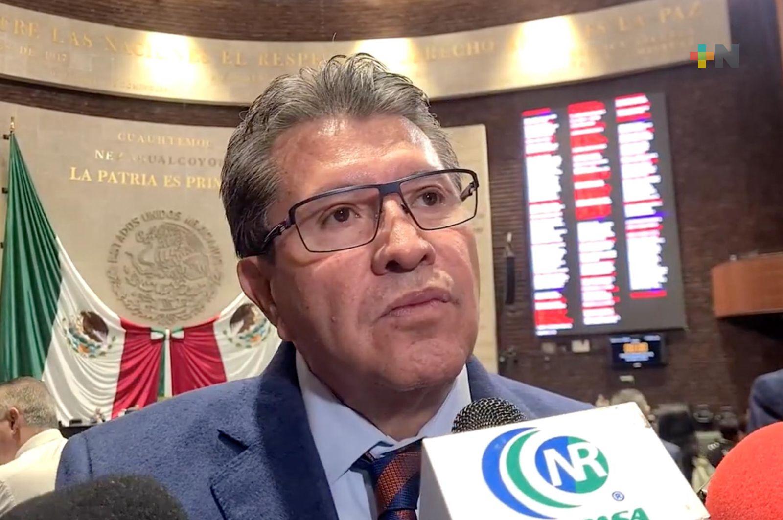 Reforma al artículo 28 constitucional recupera rectoría del Estado en materia de transporte ferroviario: Ricardo Monreal