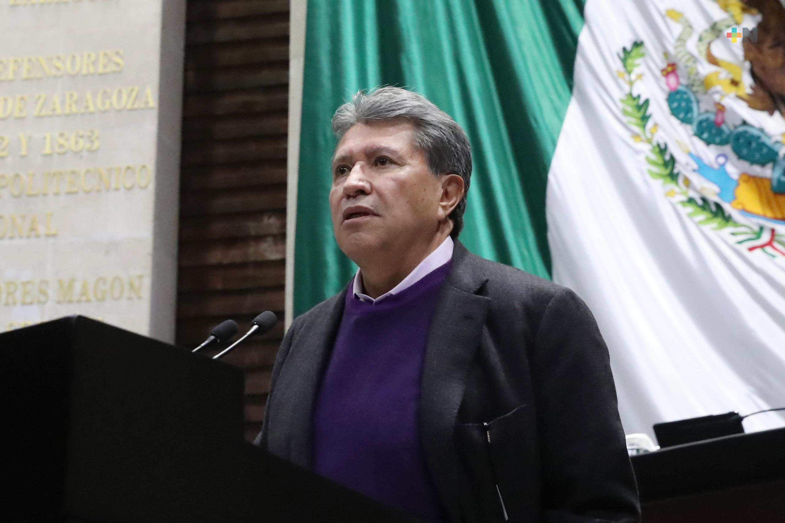Cámara de Diputados actuará para aprobar leyes y reformas que limiten excesos y abusos de poder: Ricardo Monreal