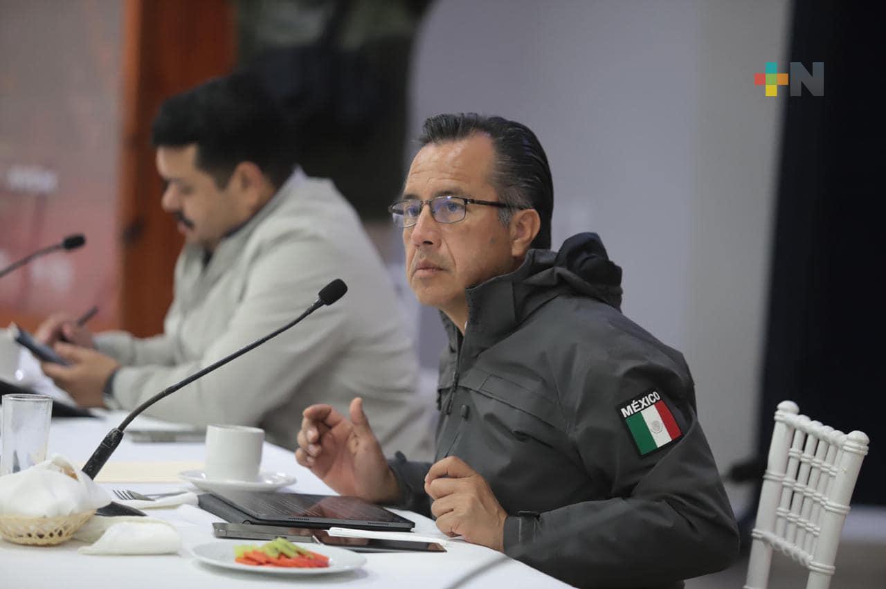 Gobernador encabeza la Mesa para Construcción de la Paz en Emiliano Zapata