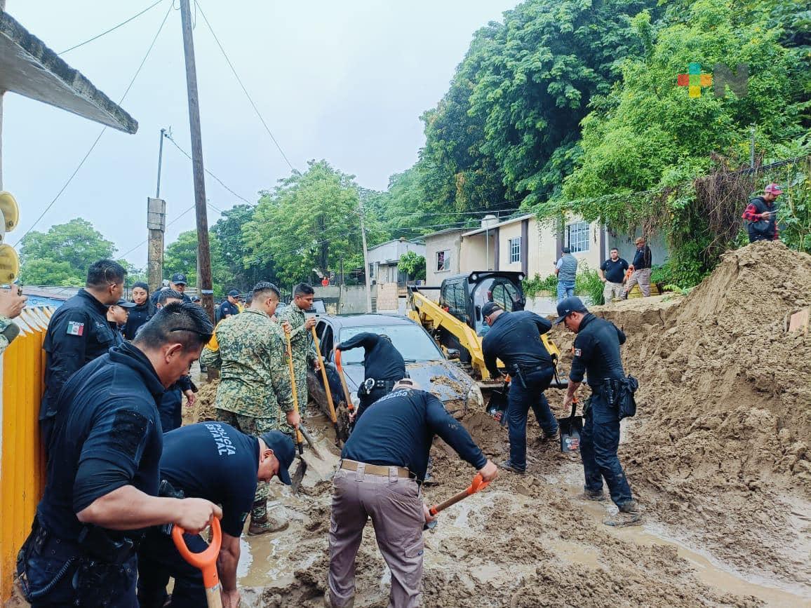 Atendemos a población afectada por las lluvias al sur del estado: Gobernador