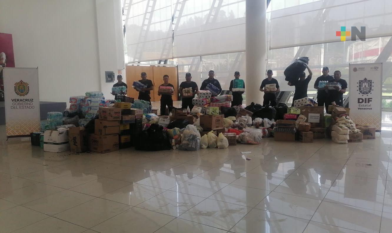 SSP se suma a colecta de víveres del DIF Estatal para familias afectadas en Guerrero