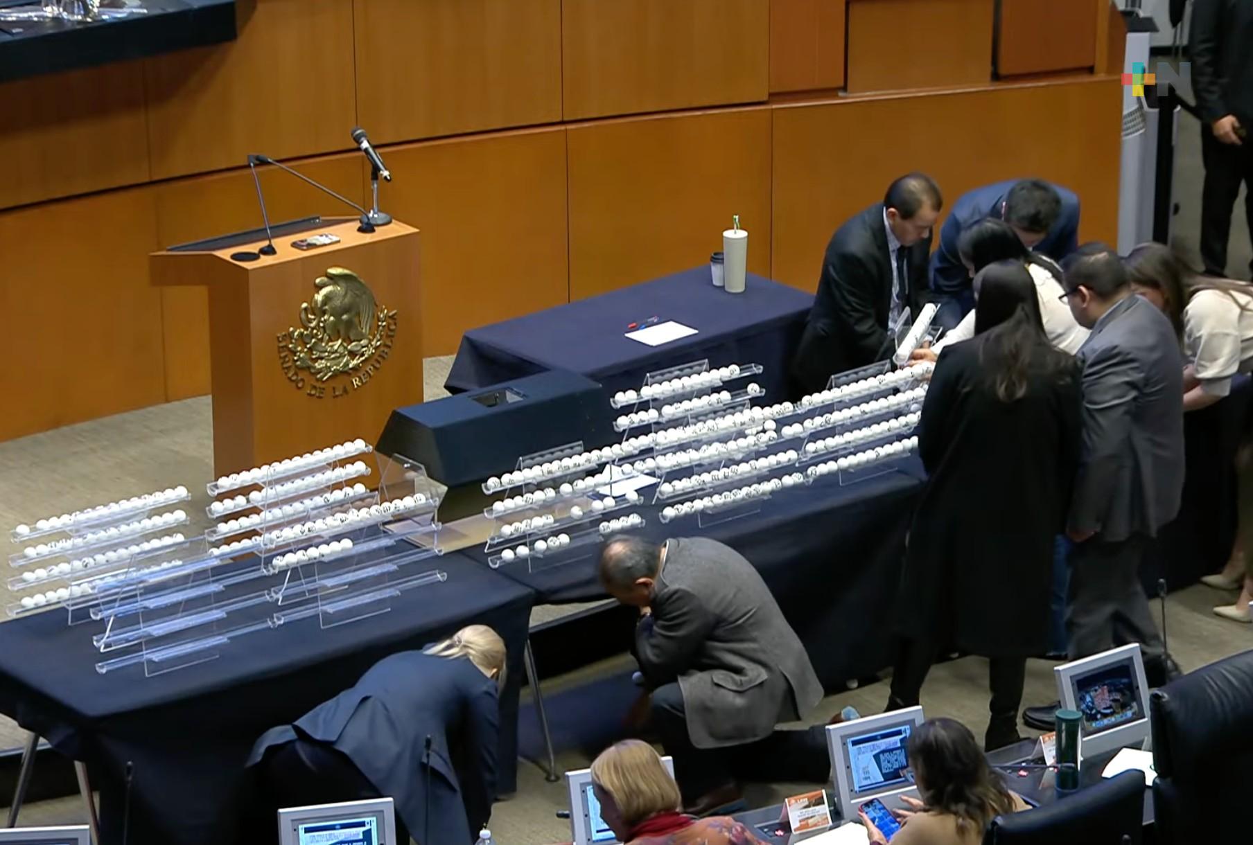 Tras insaculación en el Senado, estas son las plazas de jueces de Distrito elegibles en 2025 y 2027