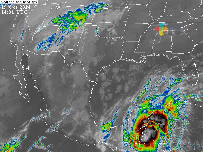 Se mantiene pronóstico lluvioso, este sábado con viento del norte en el estado