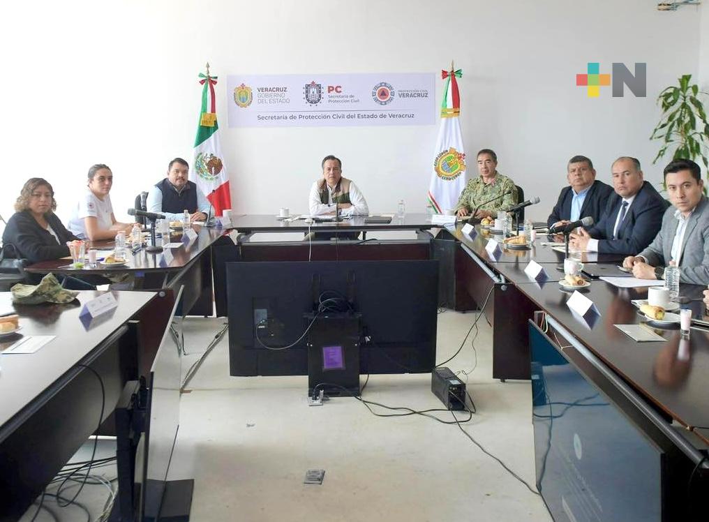 Comité Estatal de Emergencias pendiente y atendiendo a municipios afectados al sur: Gobernador