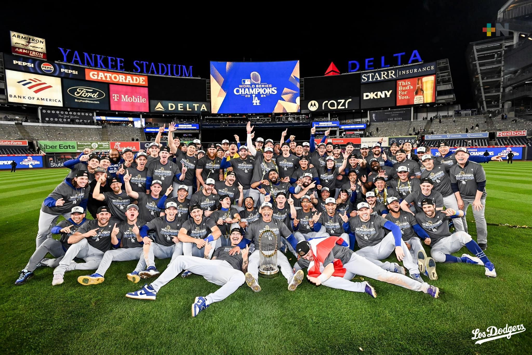 Dodgers de Los Ángeles conquistan la Serie Mundial 2024, en Nueva York
