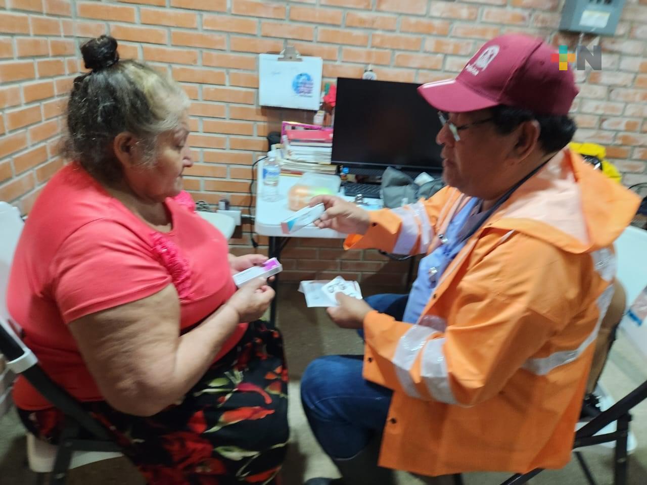 Departamento de Salud de Coatzacoalcos atenderá a familias damnificadas por lluvias