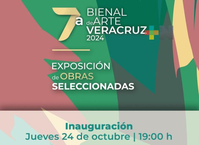 Invitan a población a inauguración de la Bienal de Arte Veracruz 2024 en Xalapa