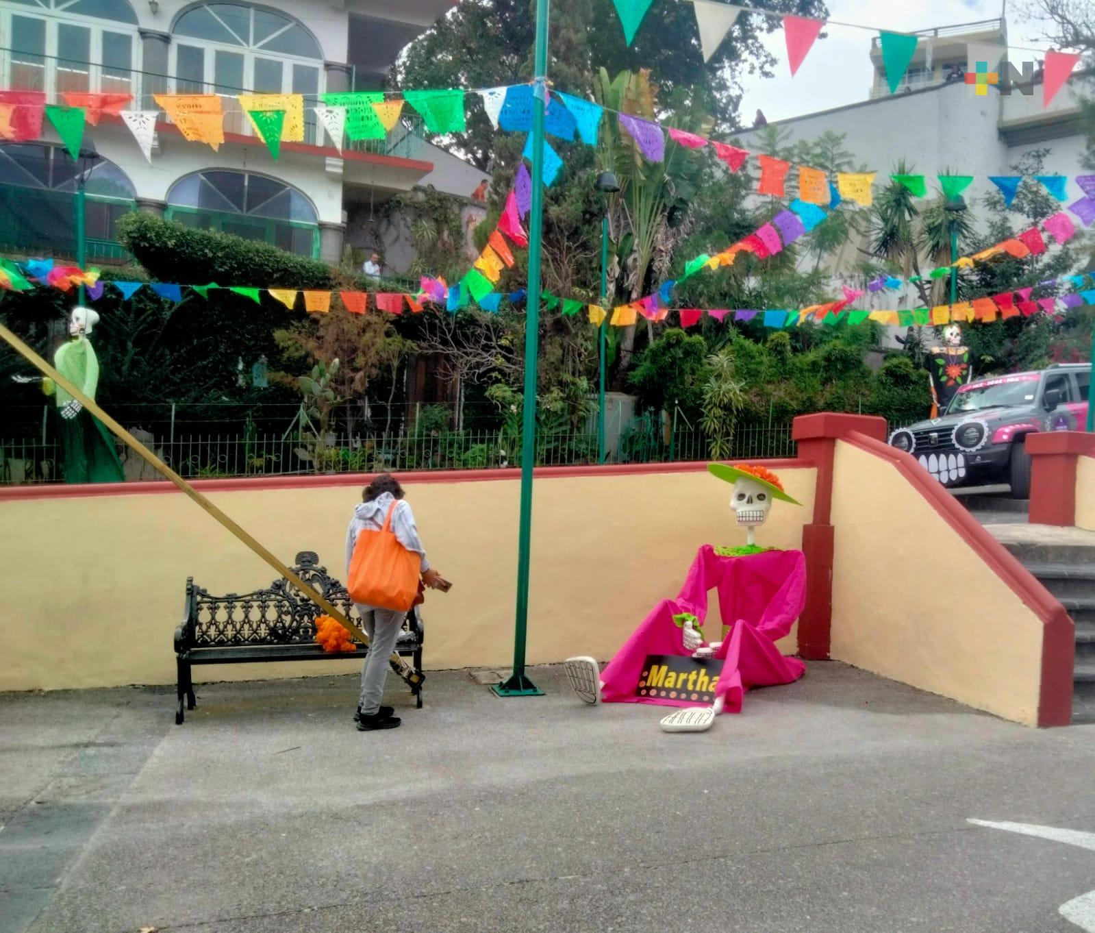 Concluyó festival “La noche de catrinas” en Xalapa