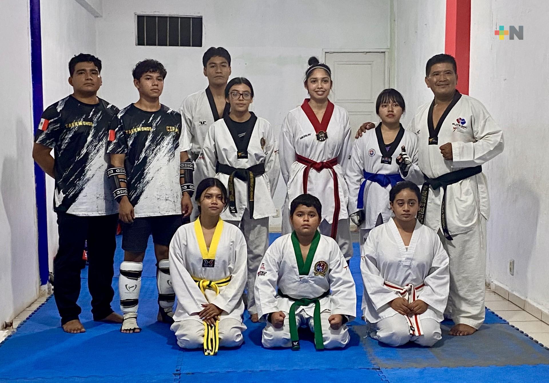 Academia Nacional de Taekwondo Cipae Coatzacoalcos cumplió en la «Copa Elite»