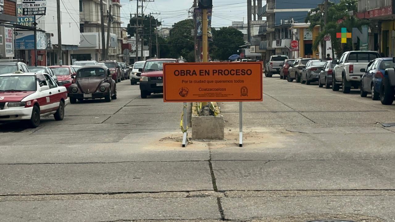 Empresa Semex hará en Coatza prueba de semaforización para evaluar condiciones de  construcción