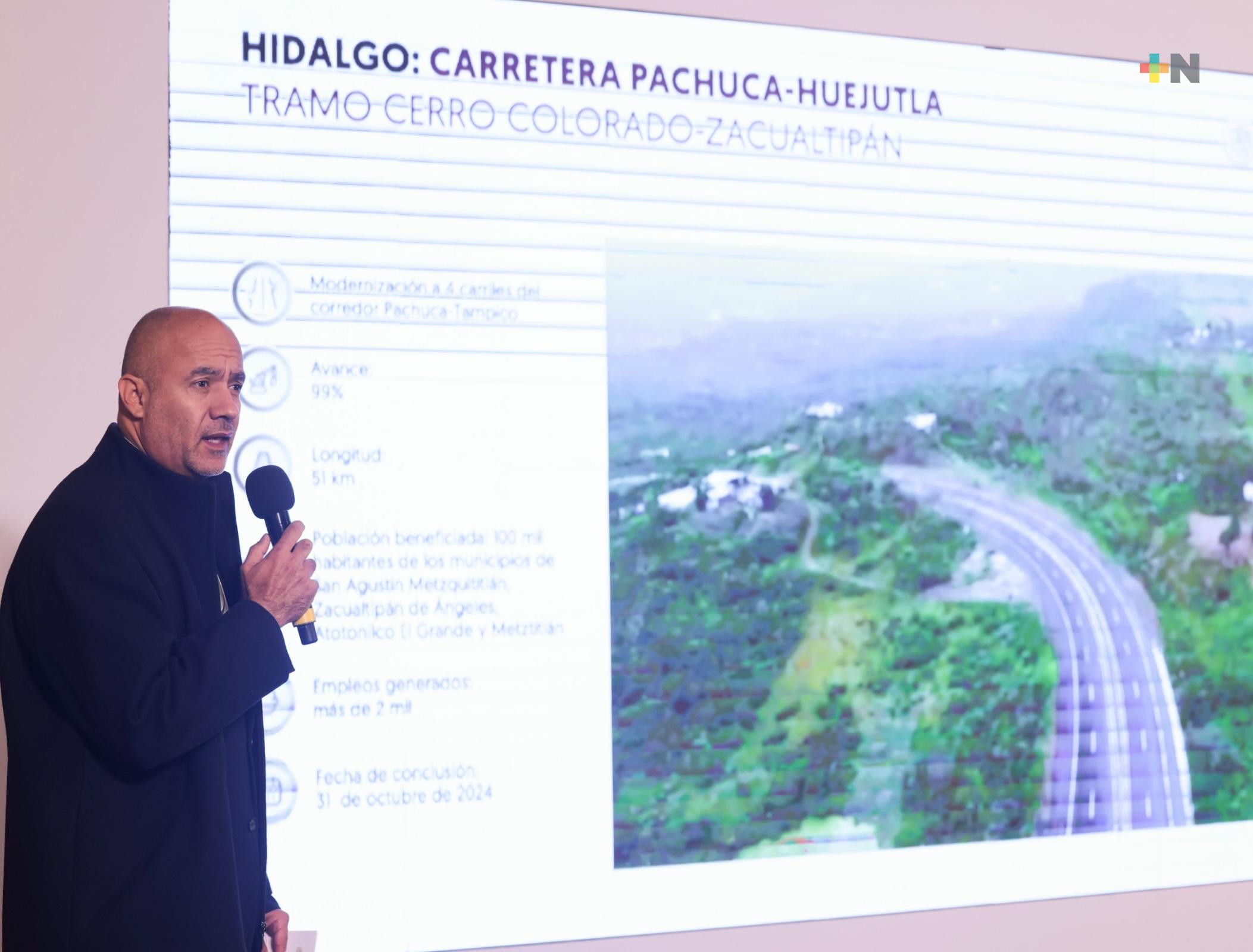 Gobierno de México presenta avances en proyectos de infraestructura carretera y movilidad