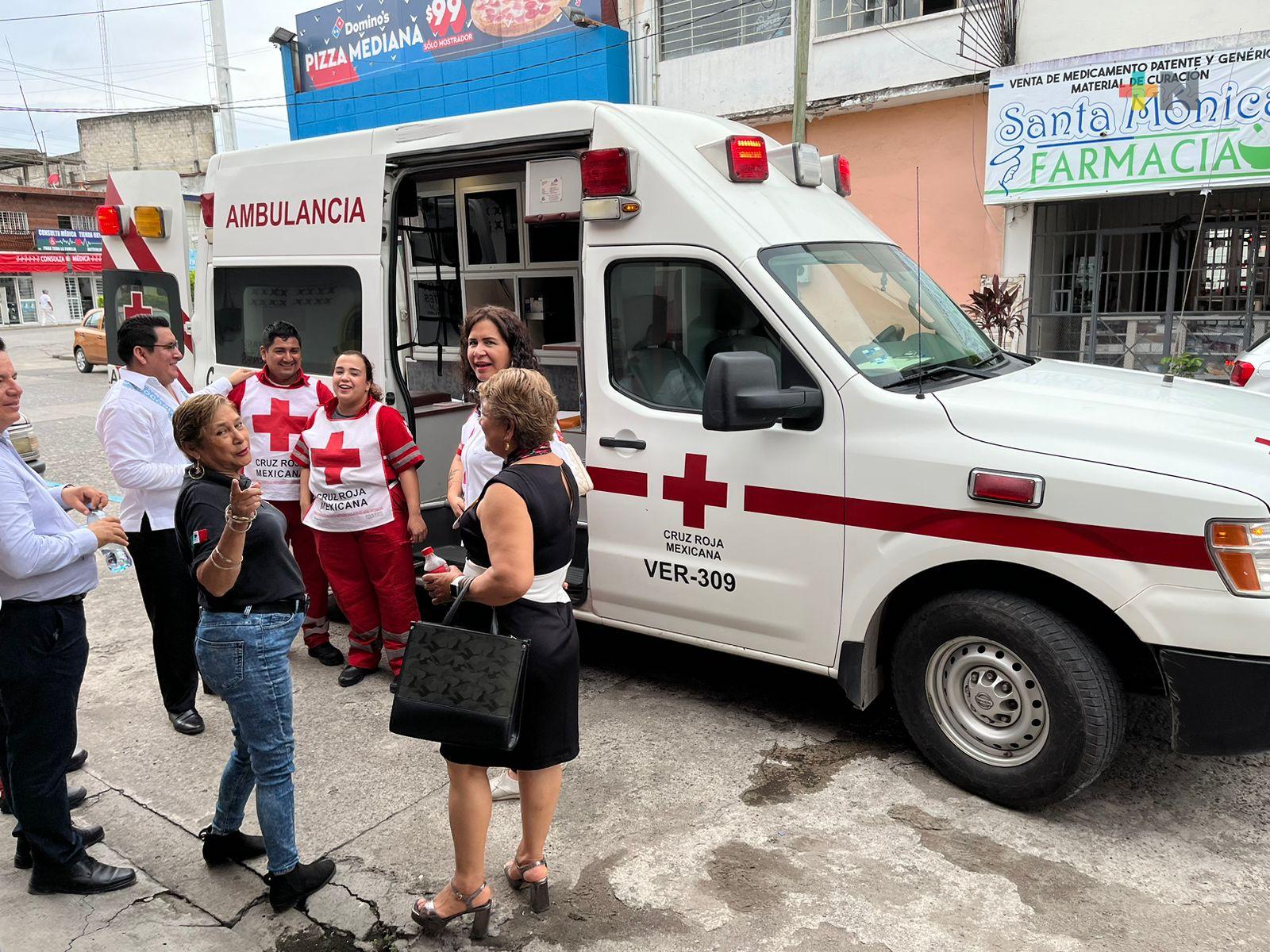 Club Rotario rehabilita ambulancia para Cruz Roja de Martínez de la Torre