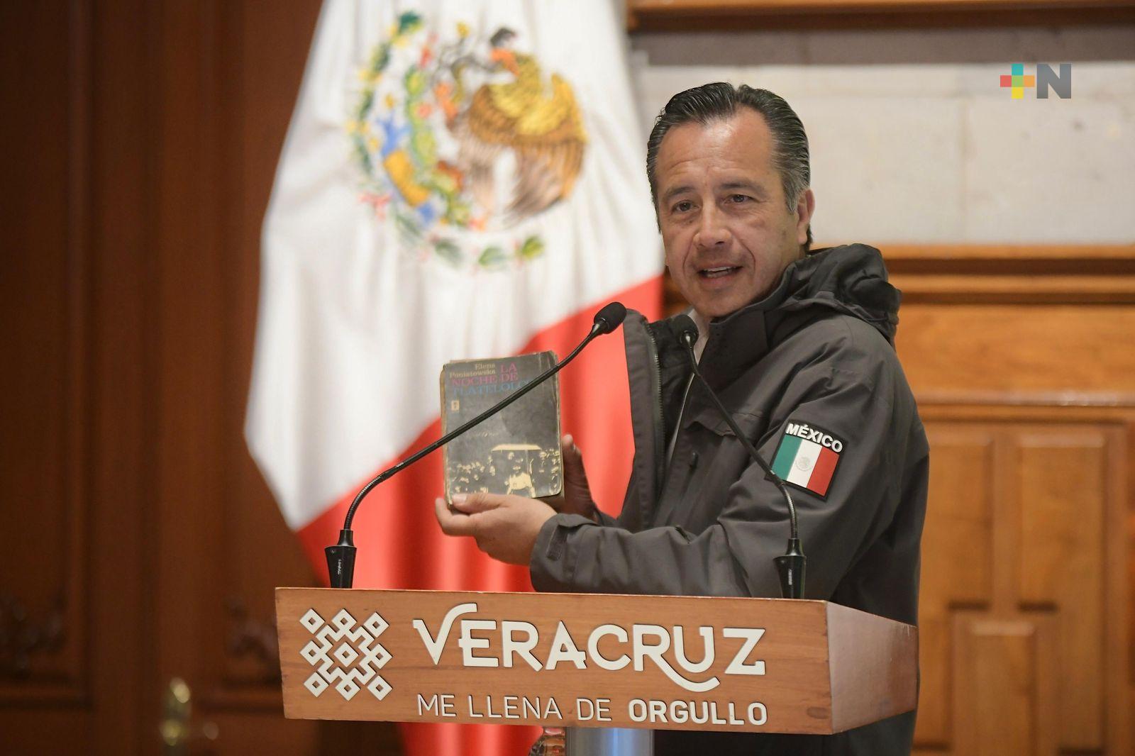 Tren México-Veracruz podría extenderse hasta Coatza dice Gobernador; lo definirá la Presidenta