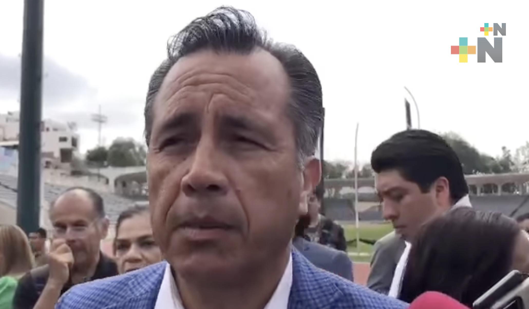 Tenemos estadio, el «Pirata» Fuente es compromiso cumplido: Cuitláhuac García