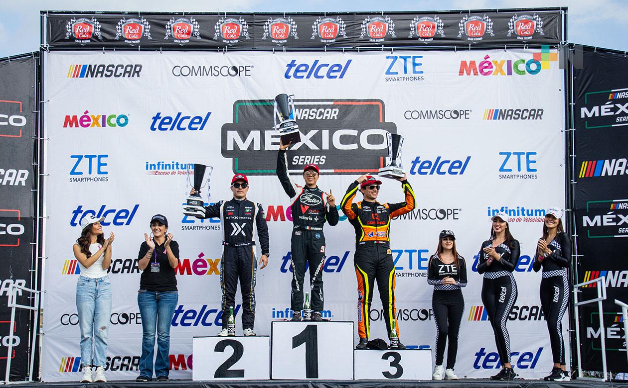 Eloy Sebastian en lo más alto del podio de la Challenge