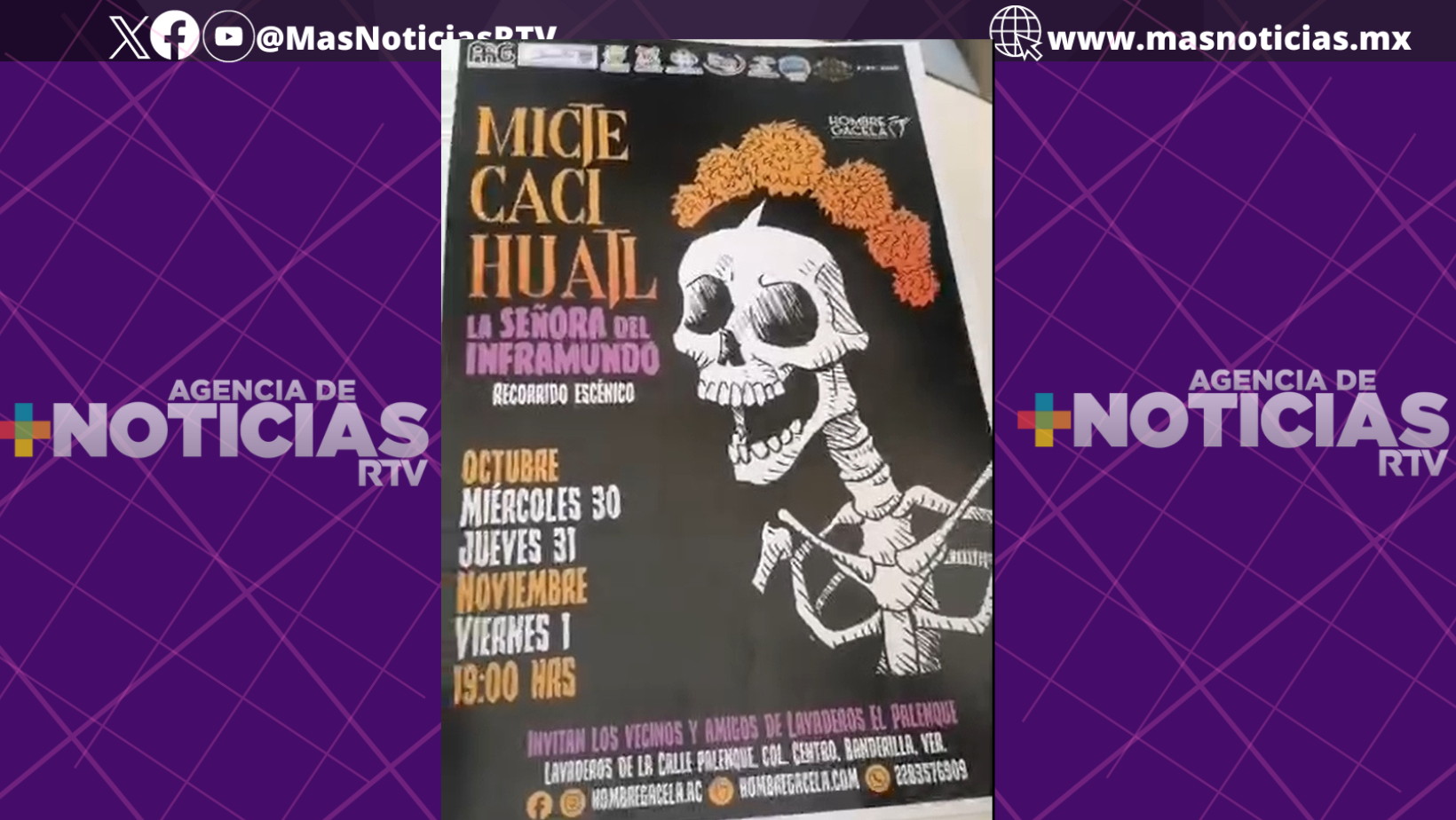 Invitan a población al recorrido escénico en Banderilla