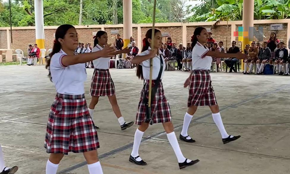En Tuxpan llevarán a cabo concurso de escoltas de Telebachilleratos