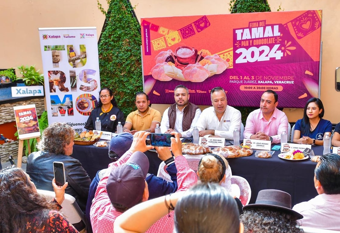 En Xalapa listos para la “Feria del tamal, pan y chocolate 2024”