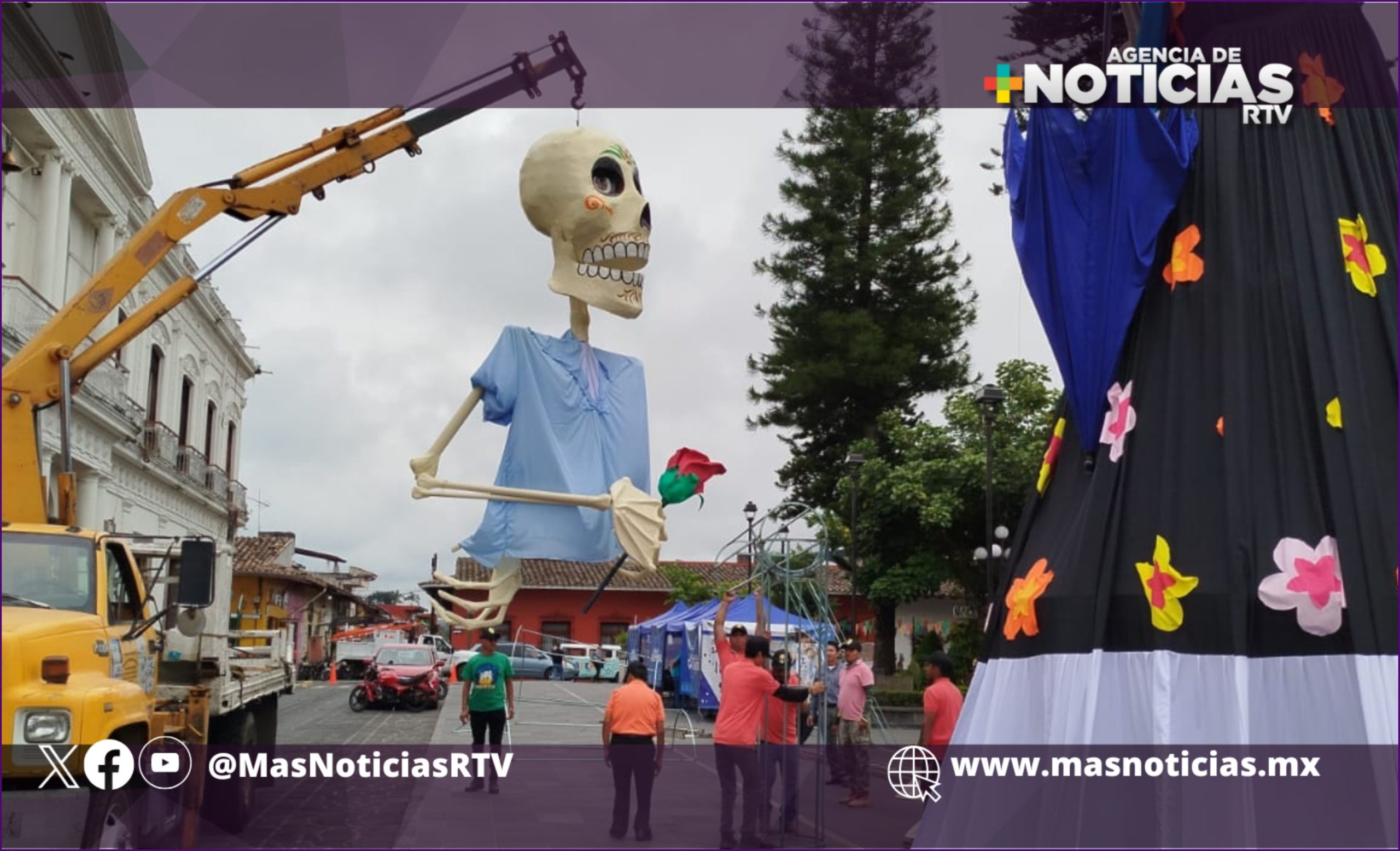 Coatepec se encuentra listo para celebrar Festival de catrinas 2024