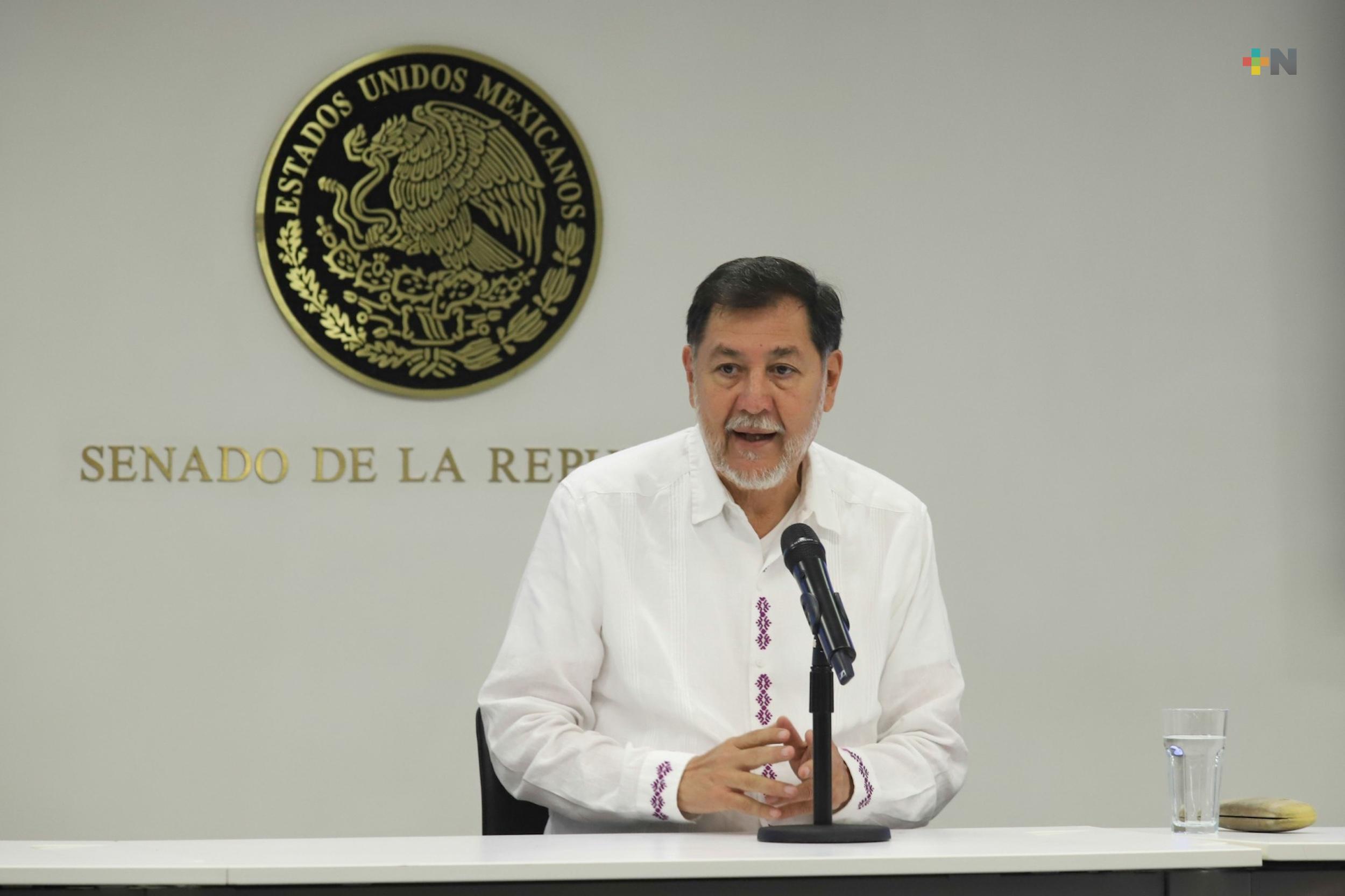 Senado emitirá convocatoria para elegir a personas juzgadoras: Fernández Noroña