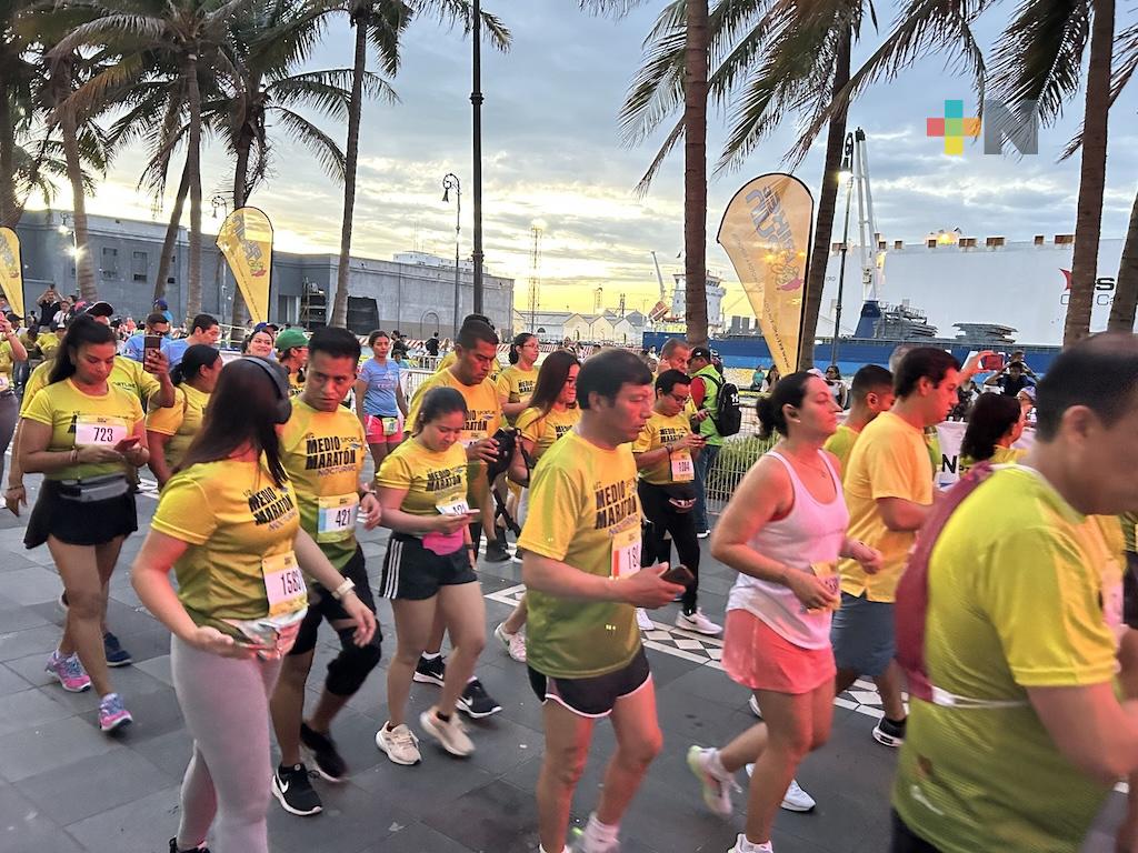 Supera el 80% de inscritos el Medio Maratón Nocturno Sportline 2024
