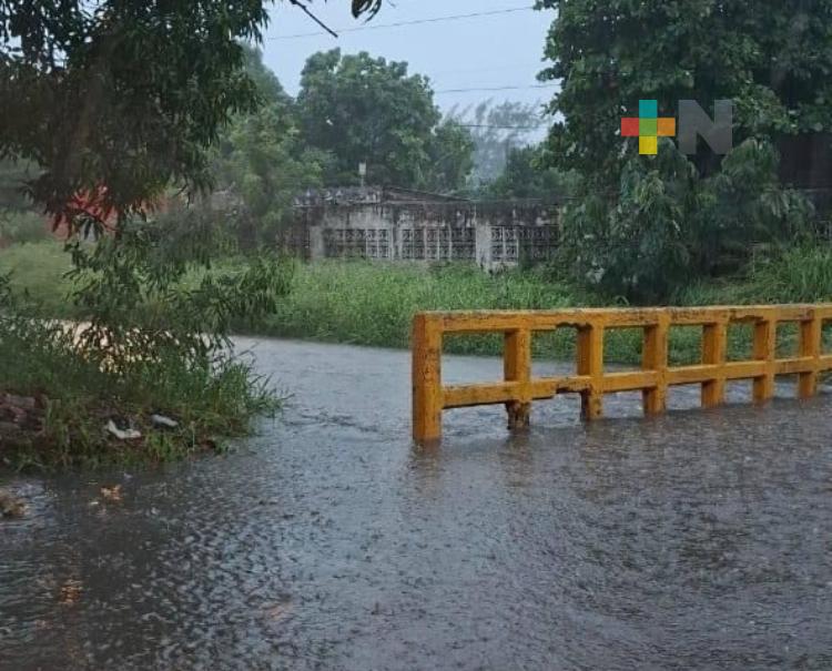 Lluvias intensas ocasionan afectaciones e inundaciones en Coatzacoalcos