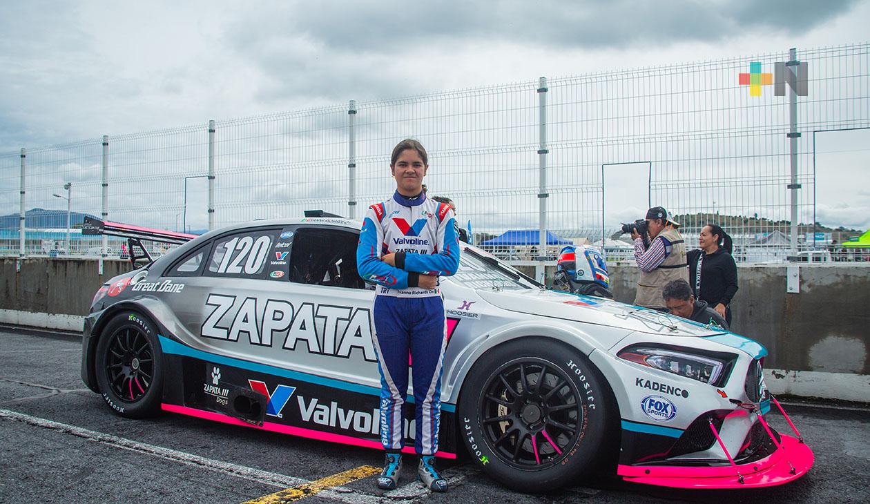 Ivanna y Homero Richards, correrán en la GTM de Súper Copa, en el Gran Premio de la Ciudad de México