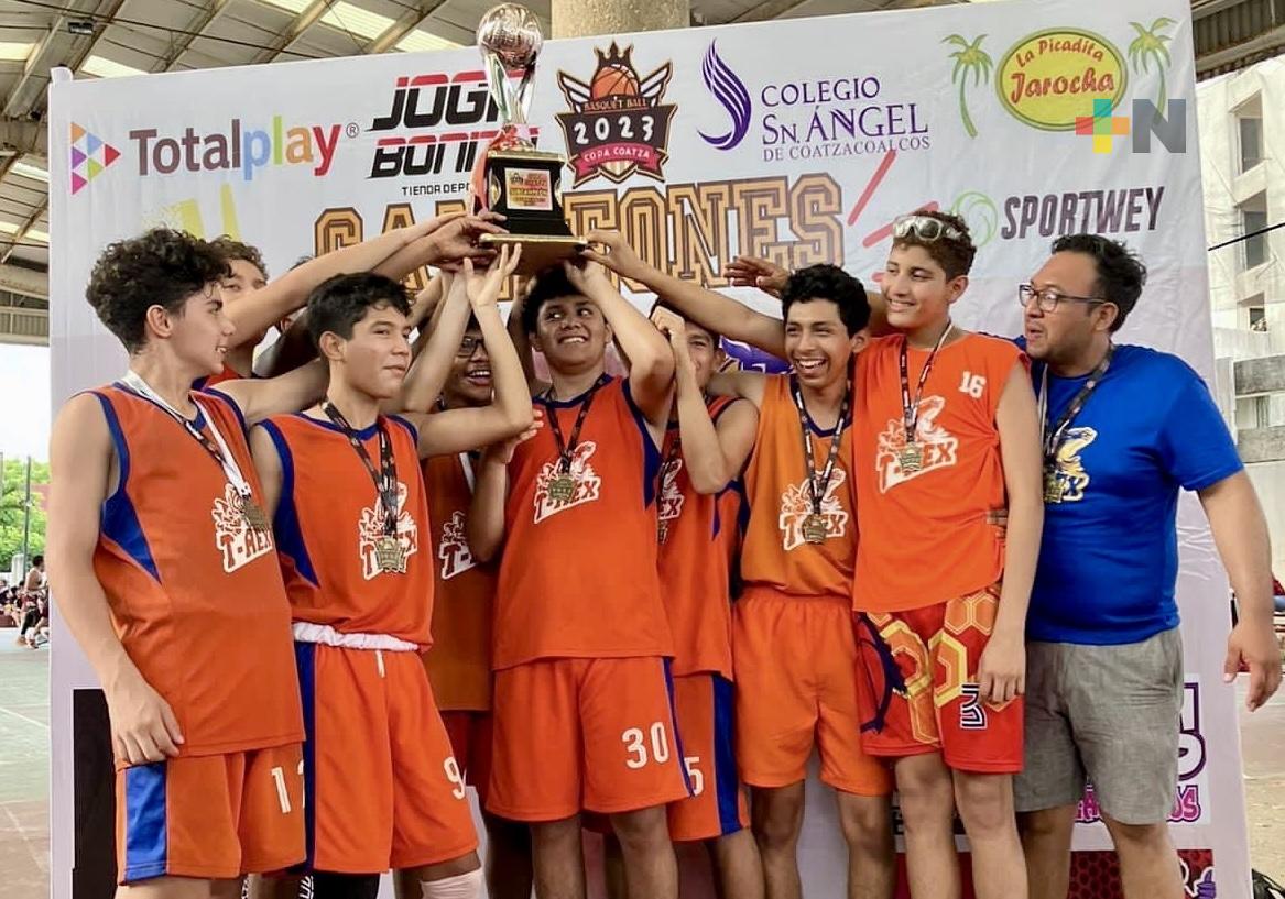 Del 11 al 13 de octubre se juega la segunda «Copa Coatza» de baloncesto