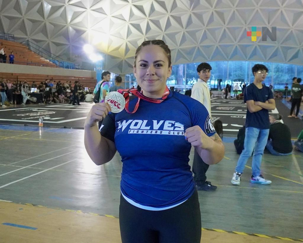 Janeth Juárez brilló en el Abierto “Abu Dhabi Combat» de Jiujitsu