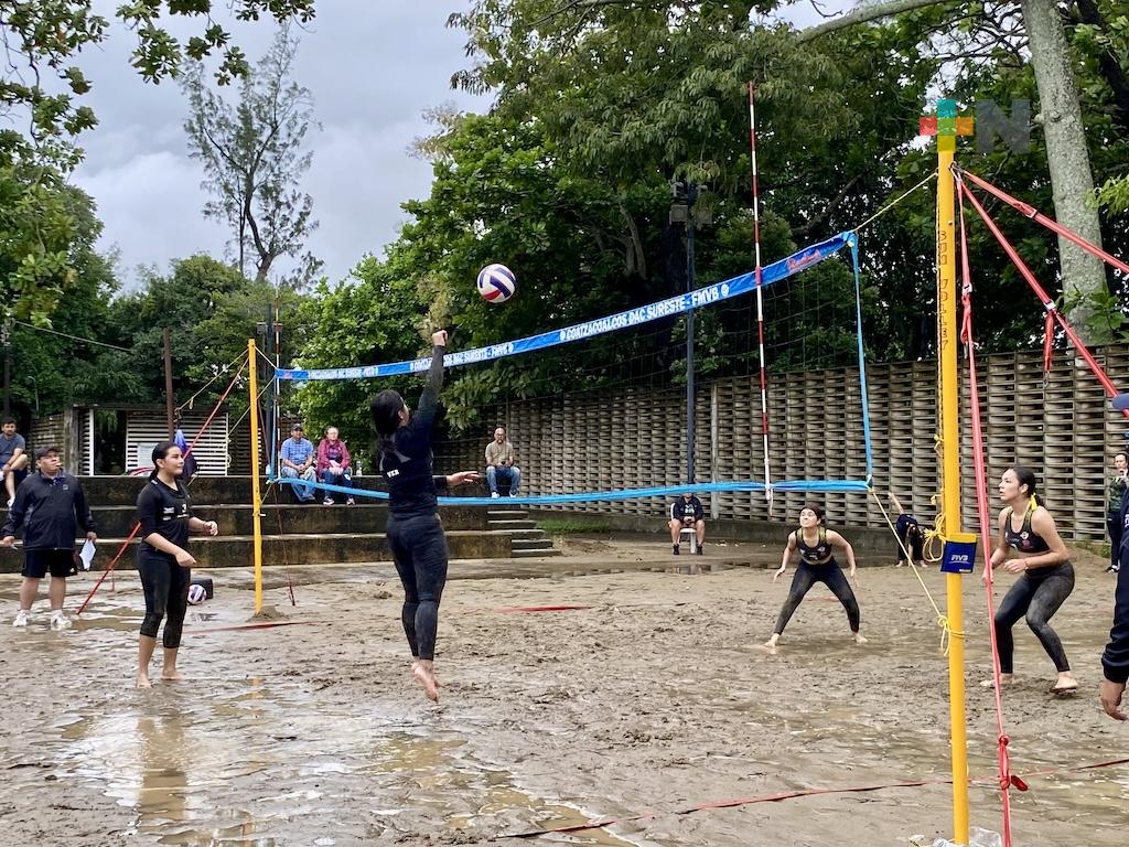 Realizan Torneo Conadeip regional de voleibol de playa, zona oriente