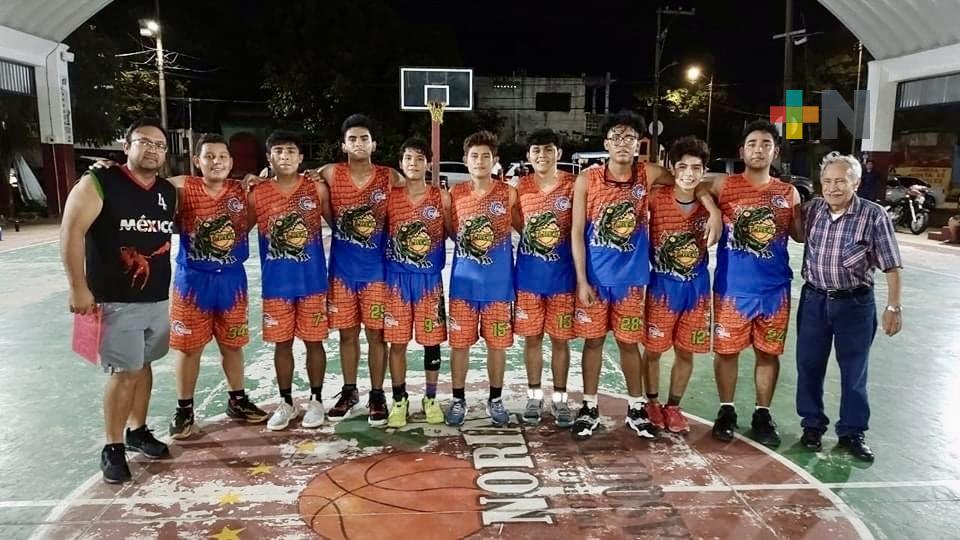 Academia T-Rex de Coatzacoalcos jugará en la Copa «Fuerza Mexa» de basquetbol