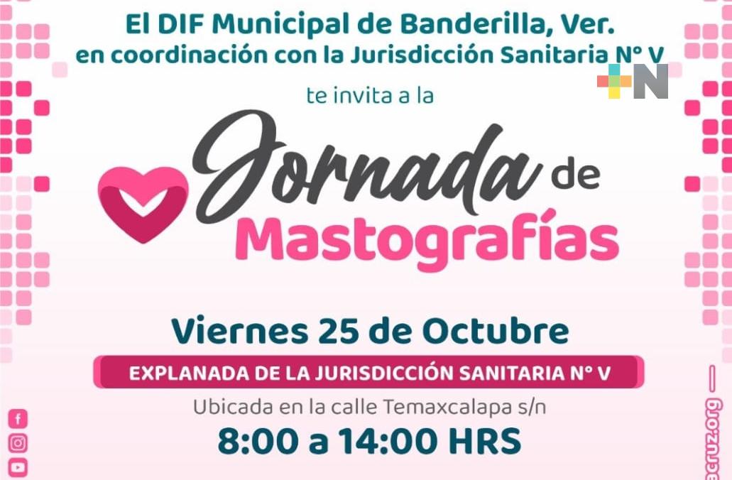DIF de Banderilla realizará jornadas de mastografías gratuitas