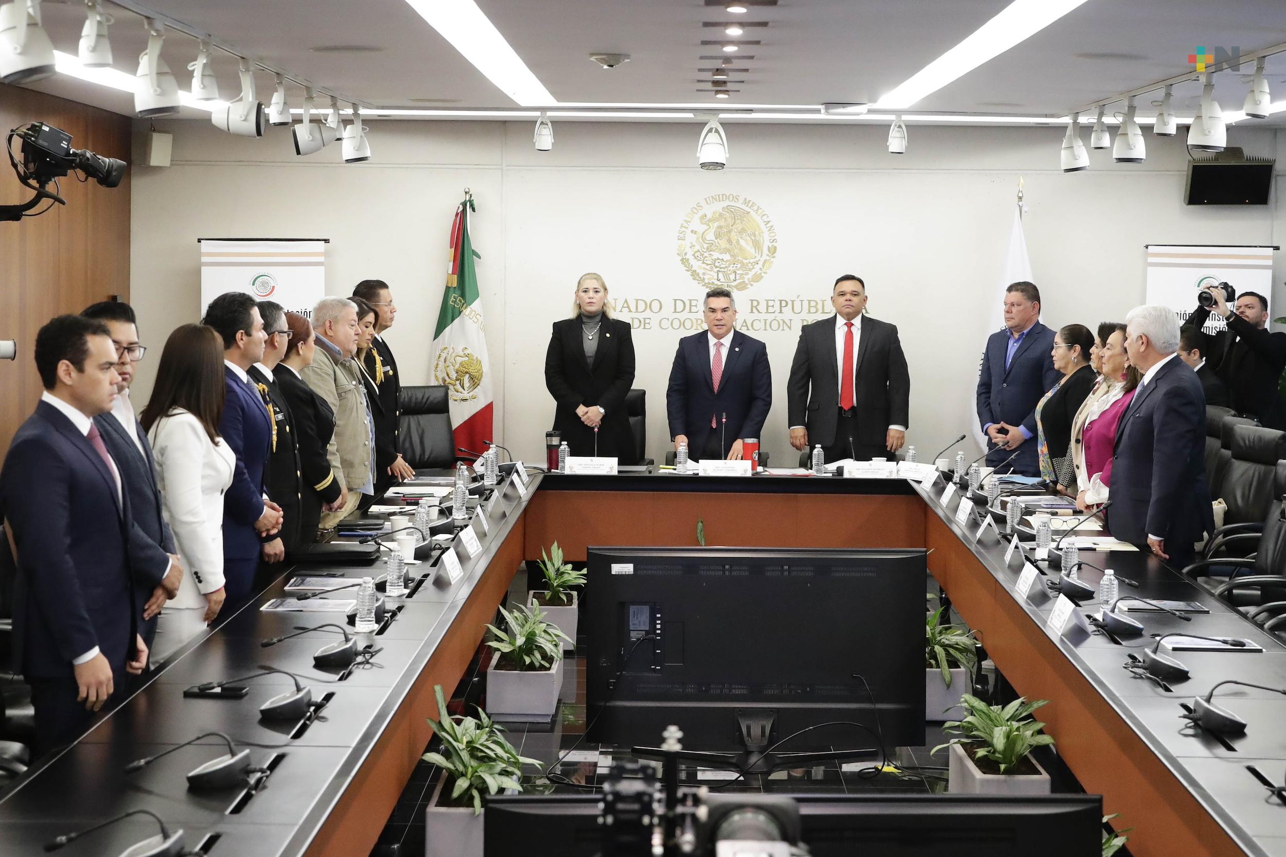 Coinciden senadores en fortalecer marco jurídico de la Secretaría de Marina