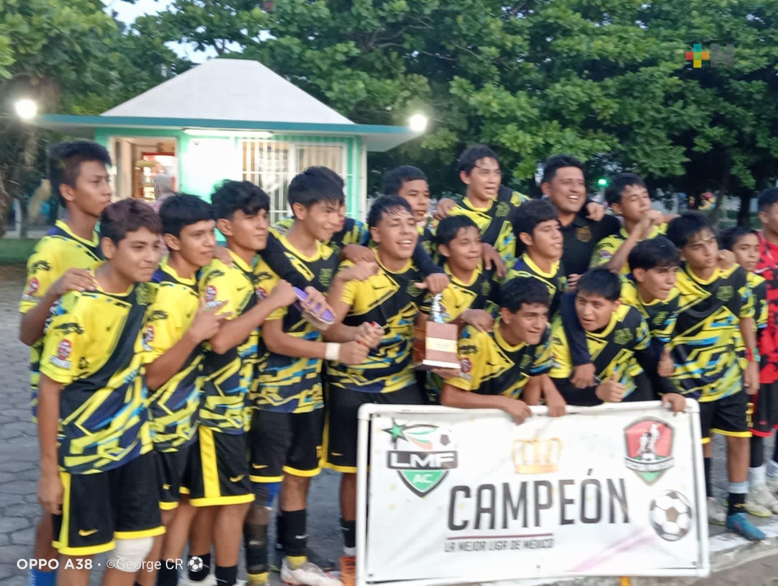Lanza convocatoria la Liga Municipal de Futbol Infantil y Juvenil de Futbol