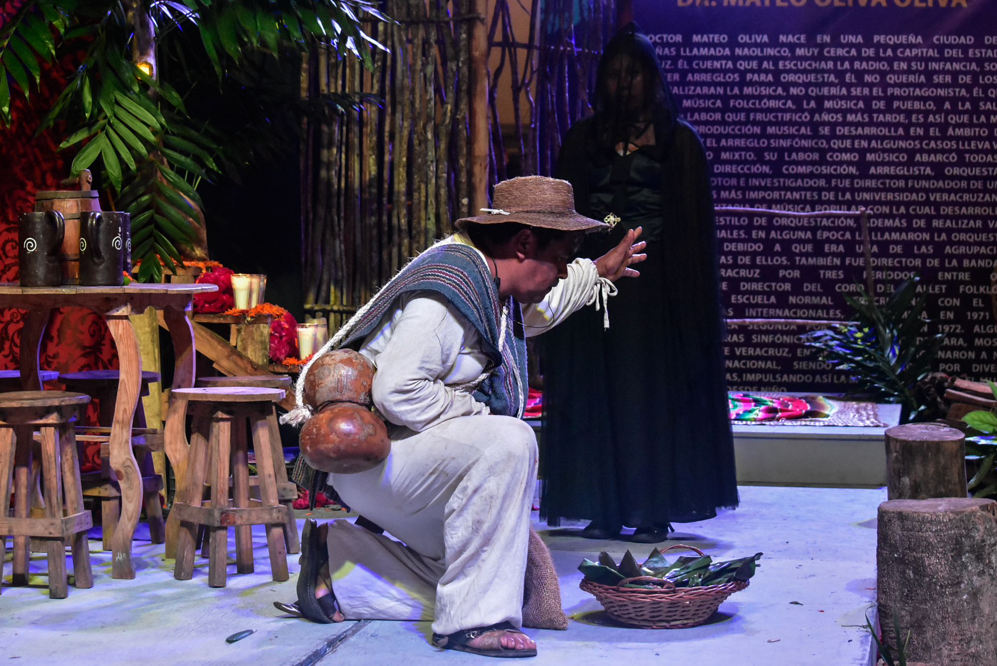 Regresó el teatro comunitario con la obra “Macario”