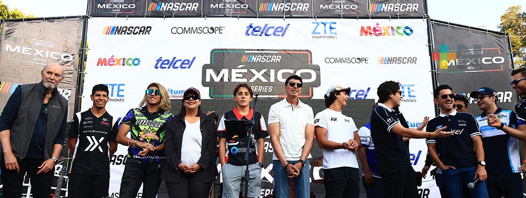Éxito en Puebla, el Parade de NASCAR México Series