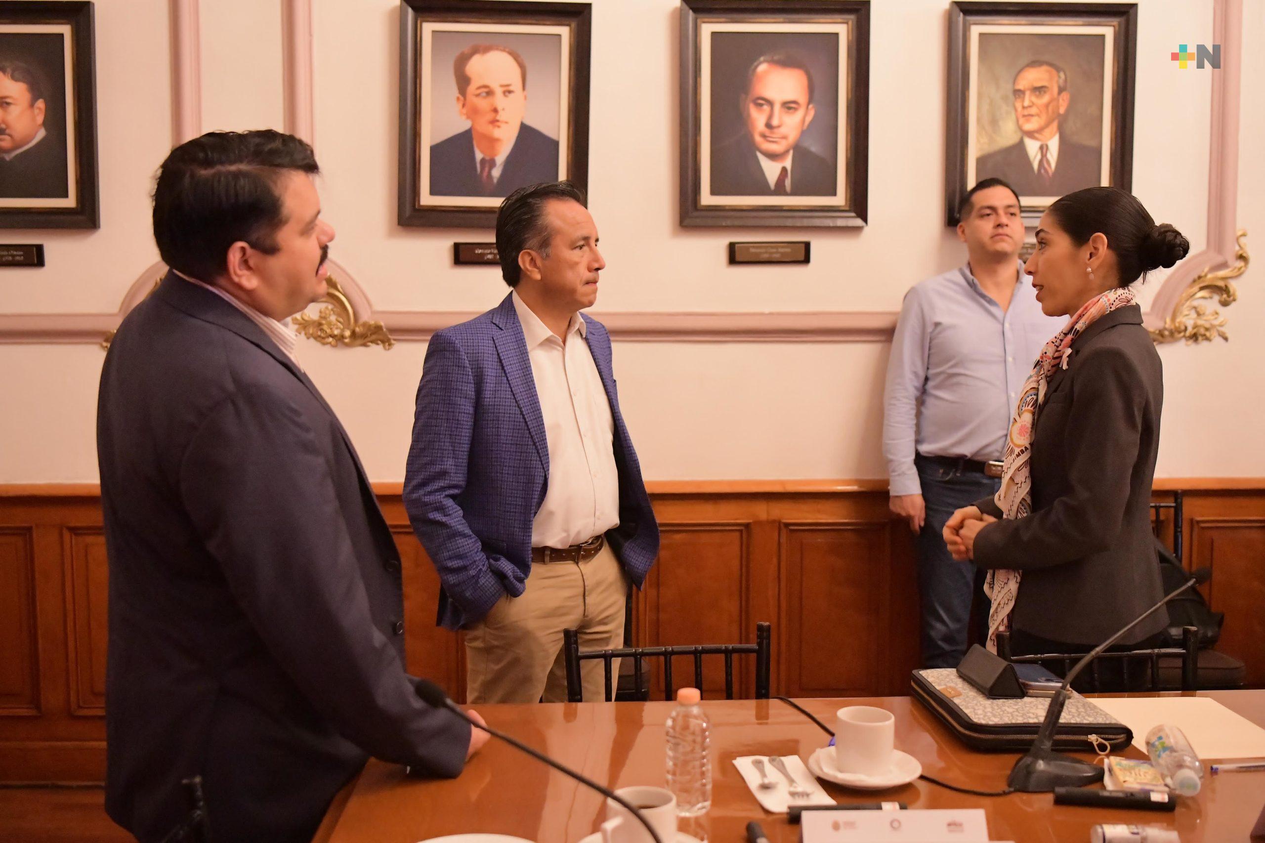 Gobernador preside los trabajos de la Mesa de Coesconpaz en Palacio de Gobierno