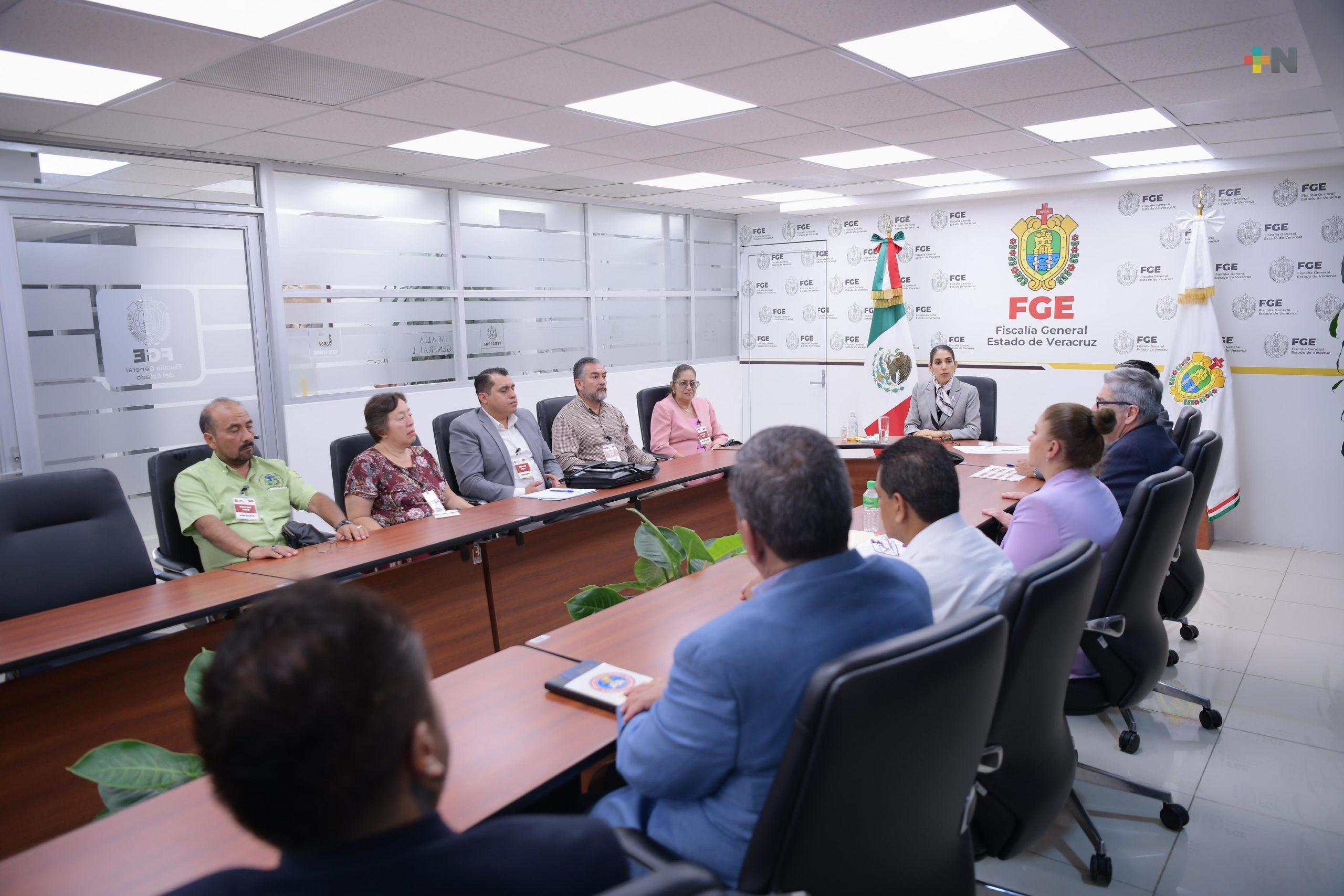 Fiscal general sostiene reunión con secretarios de sindicatos agremiados