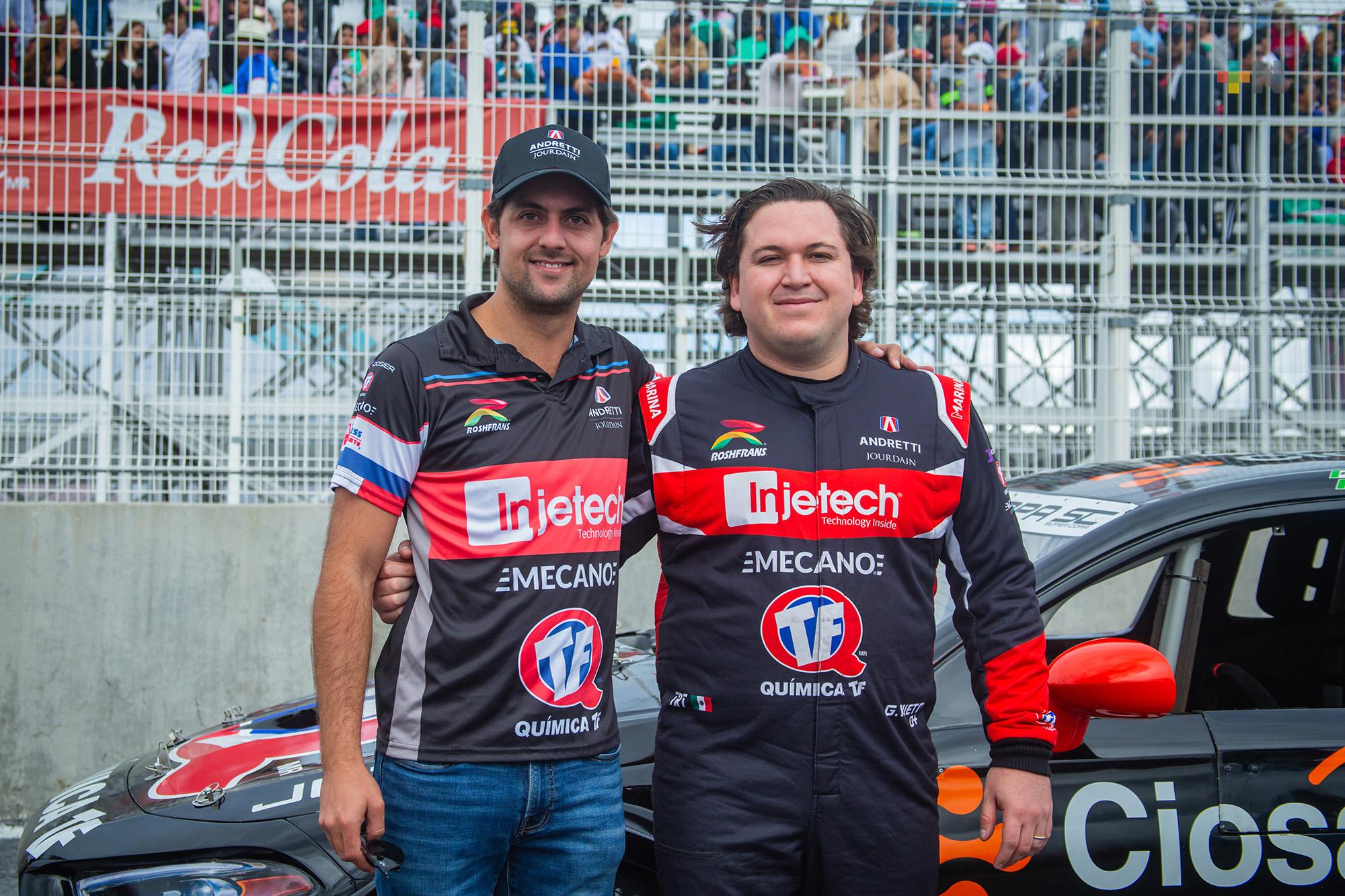 Andretti-Jourdain Autosport, obtuvo en Puebla top-5 y top-10 de la GTM; pro 1, en la Súper Copa