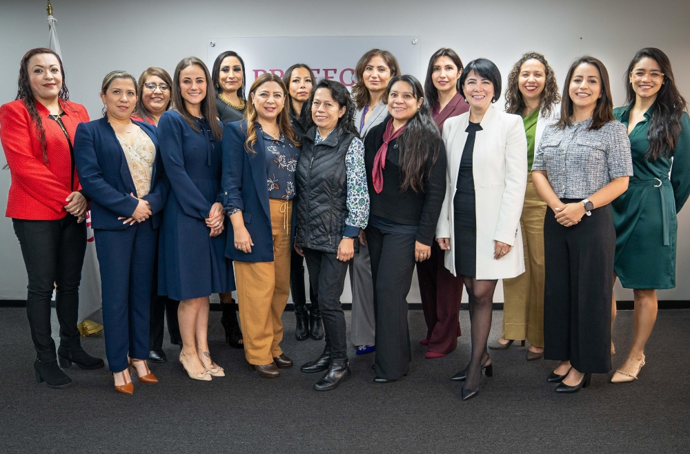 Profeco inicia nueva gestión con más del 65% de mujeres en puestos estratégicos