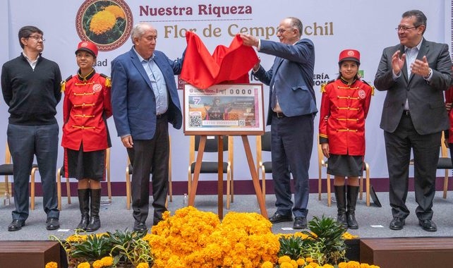 Reconoce Agricultura trabajo de productores de cempasúchil con billete de lotería