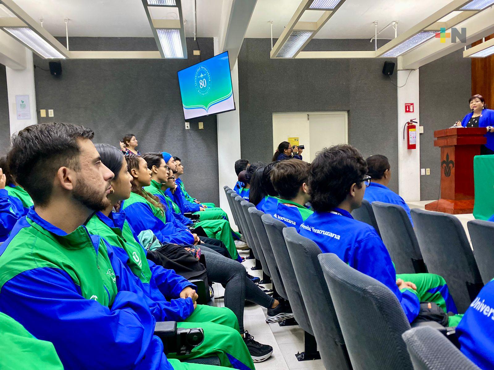 Reconoce UV a participantes de Universiada Nacional Aguascalientes 2024