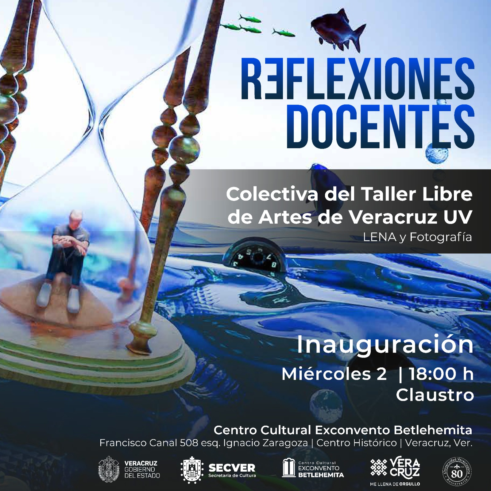 Invitan a inauguración de la exposición colectiva Reflexiones Docentes en el Exconvento Betlehemita